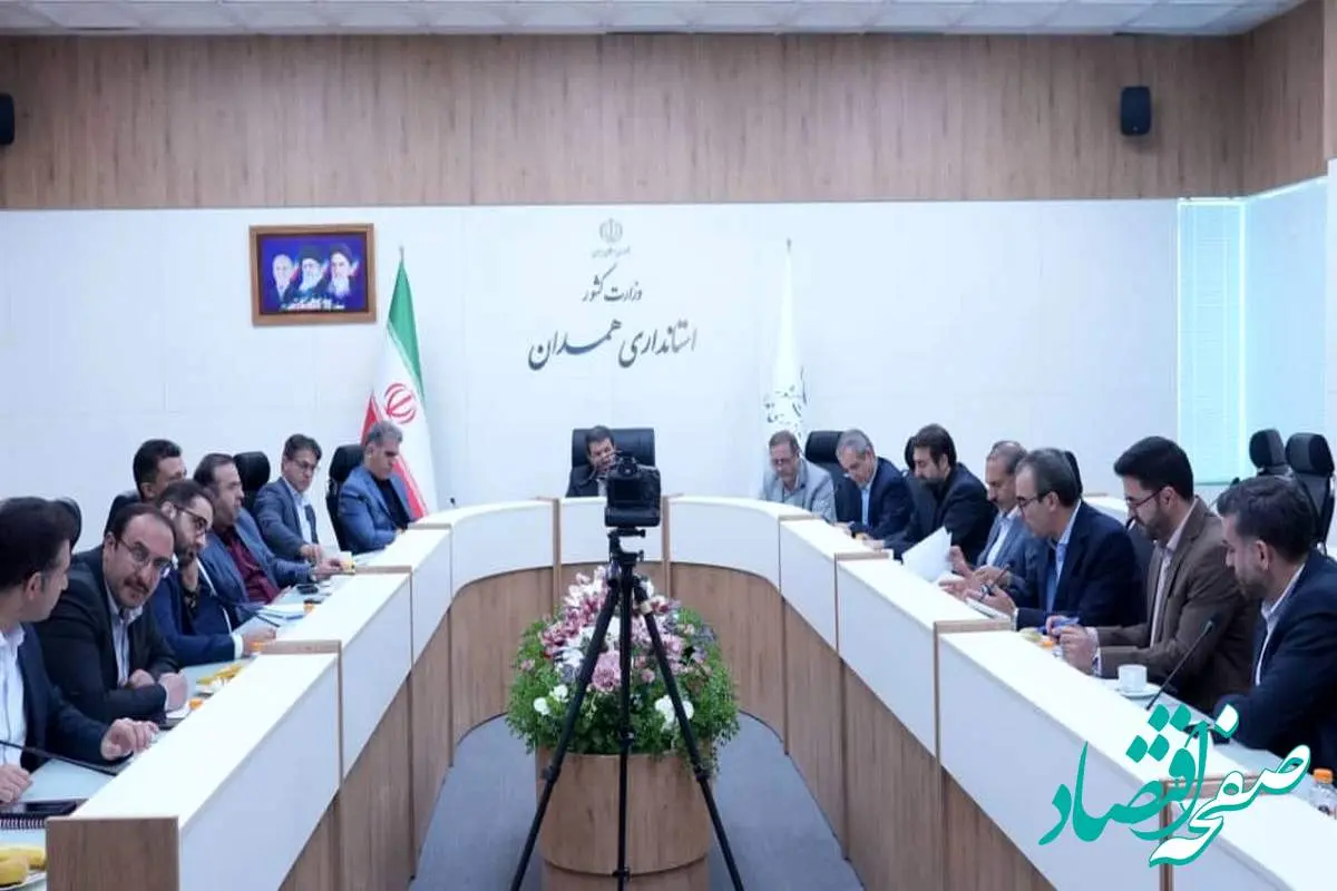 نشست راهبردی مدیرعامل ایمپاسکو با استانداری همدان/گام مؤثر ایمپاسکو در توسعه فعالیتهای معدنی استان