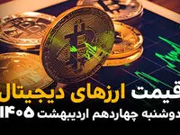 قیمت دلار | قیمت طلا | قیمت سکه | قیمت بیت کوین امروز دوشنبه ۱۴ اردیبهشت ماه ۱۴۰۵ + (جدول قیمت زنده) 