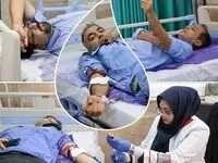 اهدای خون راهی برای پیوند/کارکنان مجتمع پتروشیمی شهید تندگویان با جامعه