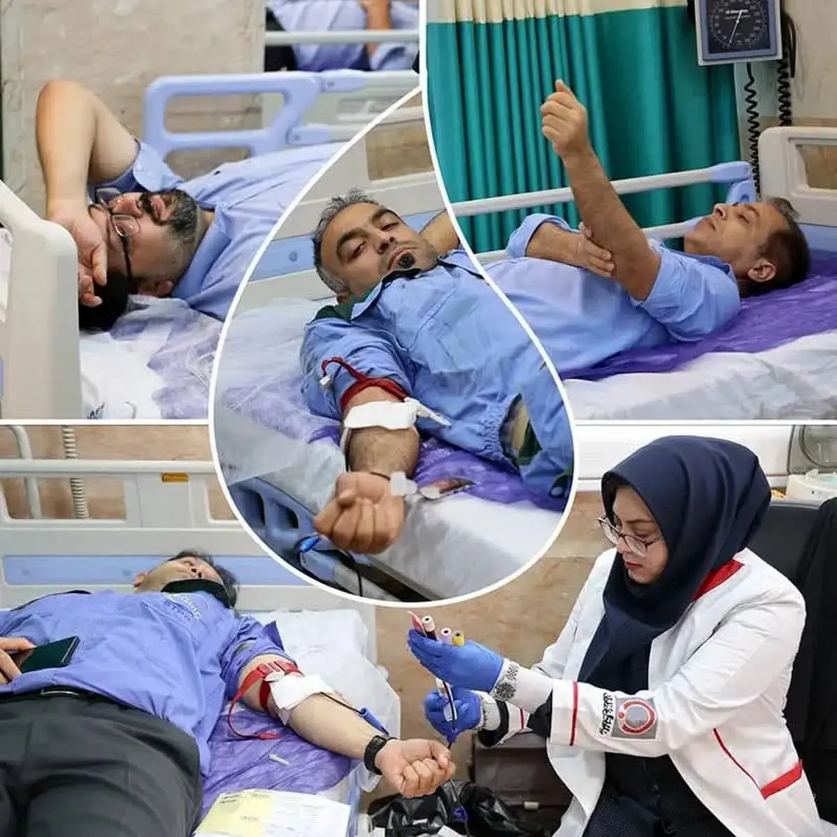 اهدای خون راهی برای پیوند/کارکنان مجتمع پتروشیمی شهید تندگویان با جامعه