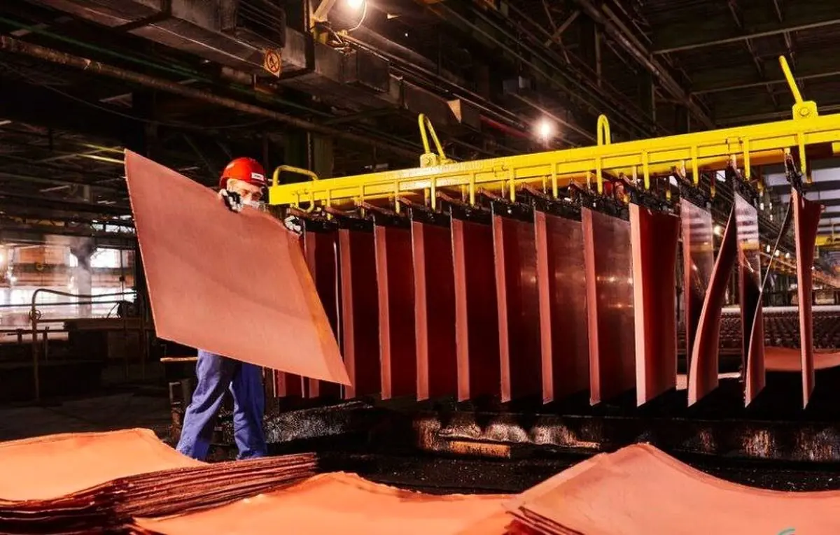 افزایش ۶.۸ درصدی ظرفیت و ۳.۲ درصدی تولید مس تصفیه شده جهانی/ قیمت فلز سرخ رو به افزایش
