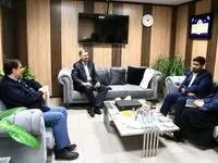 دیدار نماینده آستان قدس رضوی در خوزستان با قائم مقام مدیرعامل فولاد خوزستان