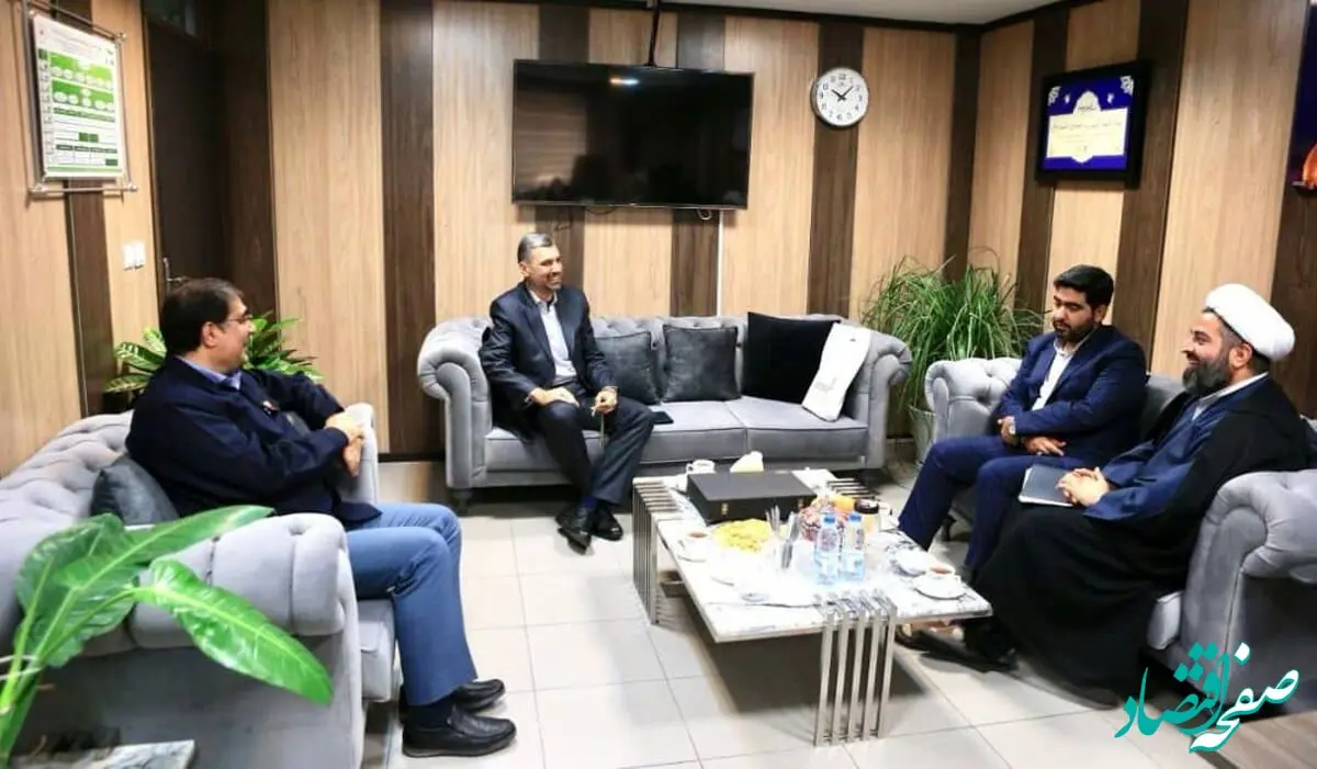 دیدار نماینده آستان قدس رضوی در خوزستان با قائم مقام مدیرعامل فولاد خوزستان