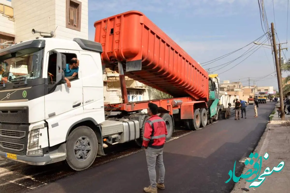 اصلاح و ساماندهی بخشی از معابر شهرهای آبادان و خرمشهر