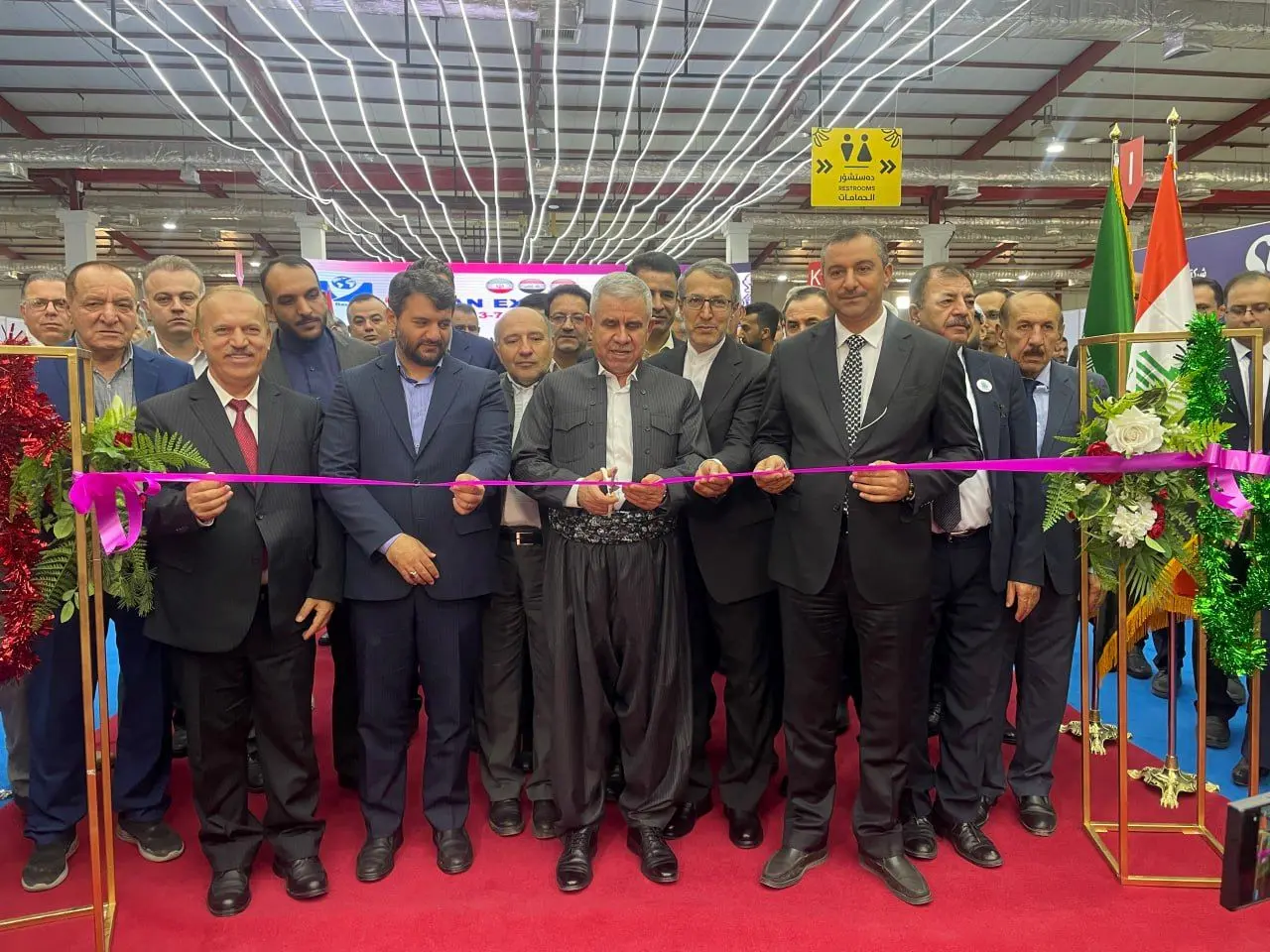 نمایشگاه اختصاصی جمهوری اسلامی ایران در سلیمانیه عراق آغاز به کار کرد