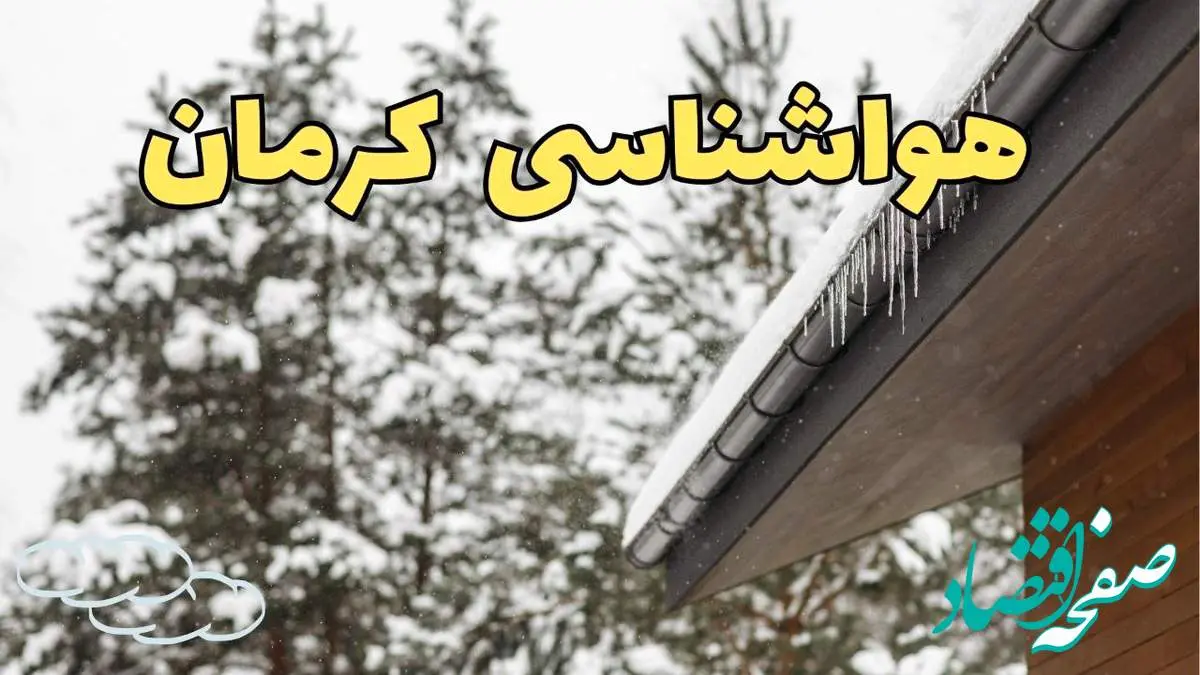 پیش بینی وضعیت آب و هوا کرمان فردا ۲۸ بهمن ماه ۱۴۰۳ | اخبار پیش بینی هواشناسی کرمان فردا یکشنبه ۲۸ بهمن