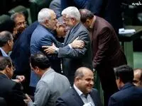 اولین عکس از خنده های عجیب ظریف با این ۳ نفر در نهاد ریاست جمهوری پس از انتصاب حاشیه ساز