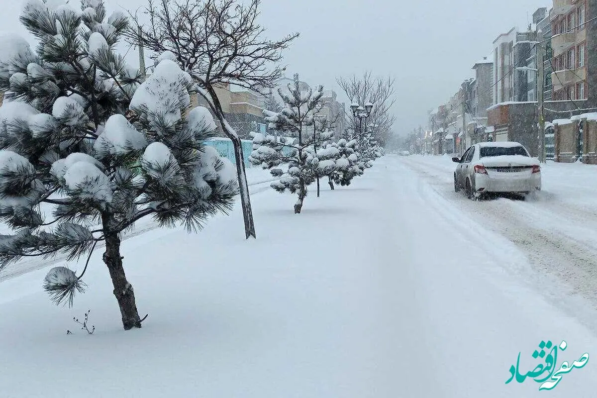 کدام شهرها امروز برف می‌بارد؟