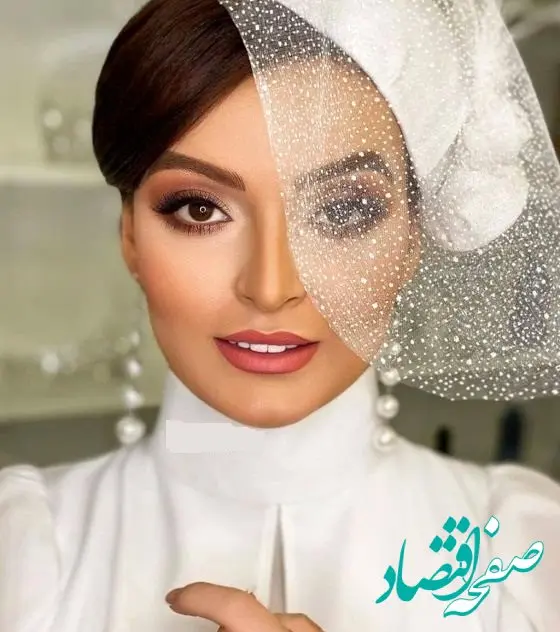 لباس عروس شیک و لاکچری بیتای آوای باران/ عکس های عروسی نیلوفر پارسا در کنار همسرش 