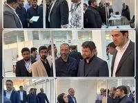 بازدید حجت الله عبدالملکی از غرفه های سرمایه گذاران منطقه آزاد قشم