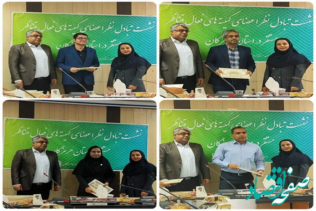 در نشست اعضای کمیتههای فعال متناظر در استان هرمزگان رخ داد؛ تقدیر از کارکنان شرکت فولاد هرمزگان به عنوان اعضای فعال کمیته متناظر TC102