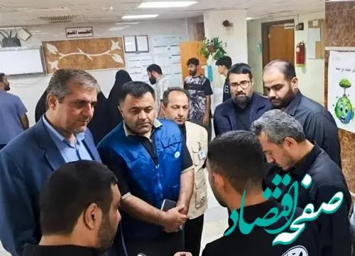 ن️خستین هیات نظارتی بیمه مرکزی برای پایش خدمات بیمه ای زائران اربعین وارد عراق شد