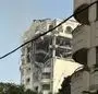 فیلم محل مورد حمله قرار گرفته توسط اسرائیل در محله کامرانیه تهران