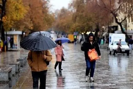 موج بارش‌های پاییزی جدید از این روز وارد غرب کشور می‌شود