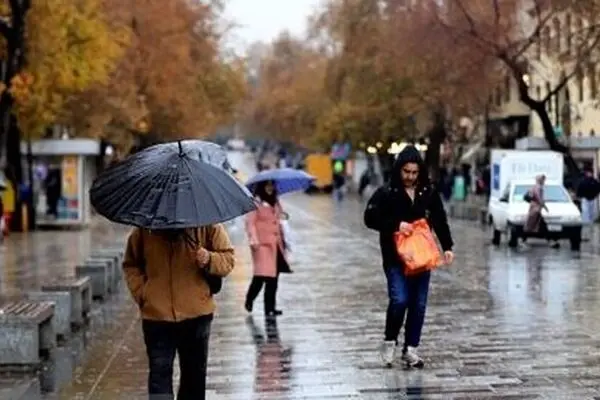 موج بارش‌های پاییزی جدید از این روز وارد غرب کشور می‌شود