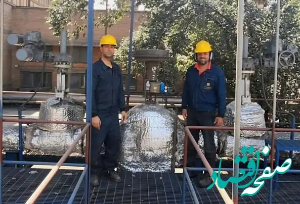 طرح هوشمند ارسال توامان بخار در ذوب آهن اصفهان