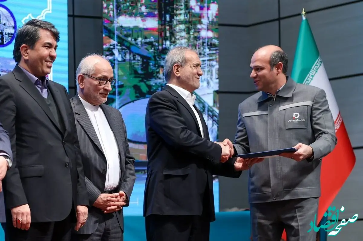 کارخانه احیای مستقیم شماره ۲ جهان فولاد سیرجان افتتاح شد