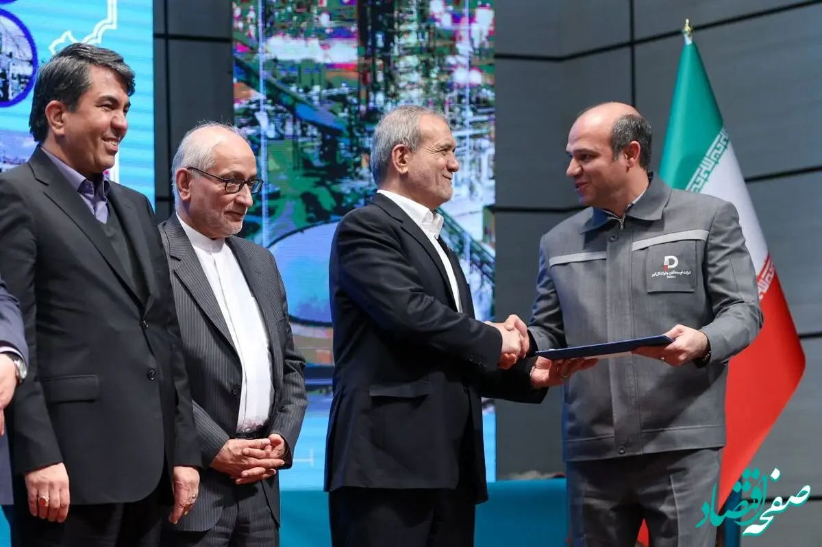 کارخانه احیای مستقیم شماره ۲ جهان فولاد سیرجان افتتاح شد