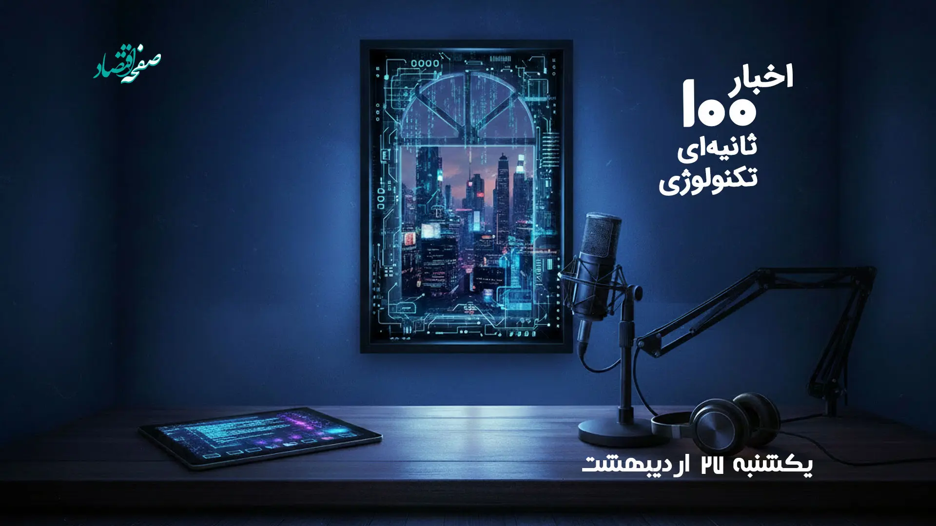 مهمترین اخبار تکنولوژی در پادکست اخبار 100 ثانیه ای ؛ امروز یکشنبه 27 اردیبهشت 1405