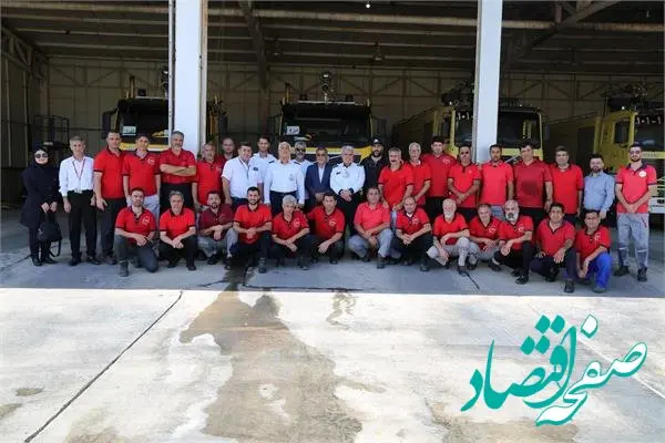 دوره آموزشی کمک در تخلیه اضطراری هواپیما برای آتش‌نشانان فرودگاه بندر ماهشهر برگزار شد