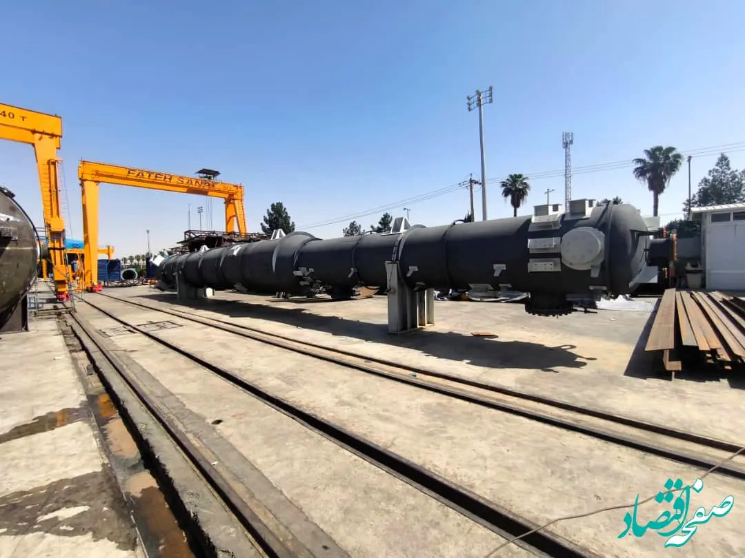 تاور ۲۹ متری پروژه پتروشیمی دهدشت آماده تحویل شد