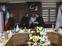 علیرضا نجاری به سمت فرمانده پایگاه بسیج شرکت پتروشیمی کارون منصوب شد