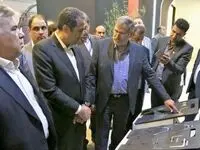 بازدید رئیس ایمیدرو و رئیس سازمان زمین‌شناسی از غرفه ذوب‌آهن در ایران اکسپو ۲۰۲۵