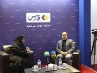 بازدید رئیس هیات عامل ایدرو از نمایشگاه رسانه های ایران