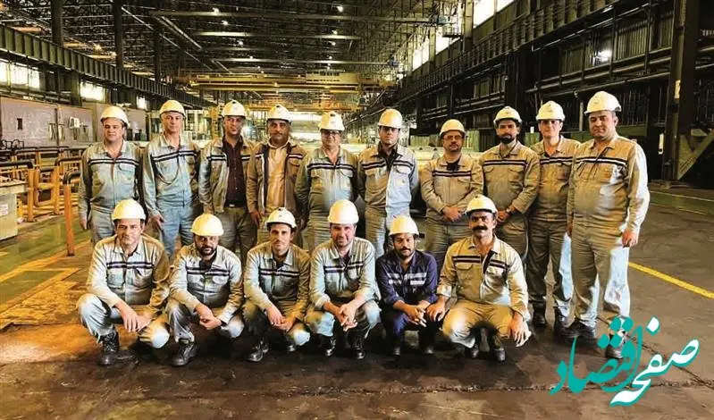کسب رکورد ماهانه تولید کلاف سرد در خط کورکتیو ۴ نورد سرد