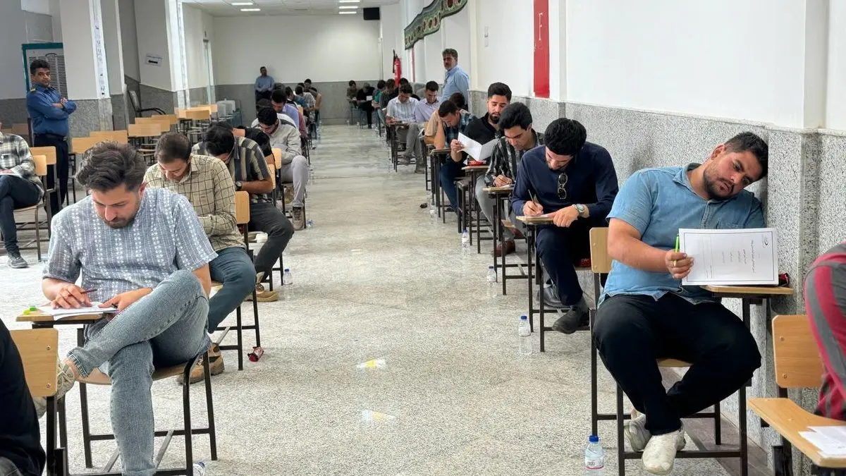 آزمون استخدامی مجتمع گندلهسازی بهاباد برگزار شد