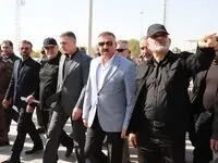 بازدید وزرای کشور ایران و عراق از زیر ساخت های اربعین در مرز شلمچه
