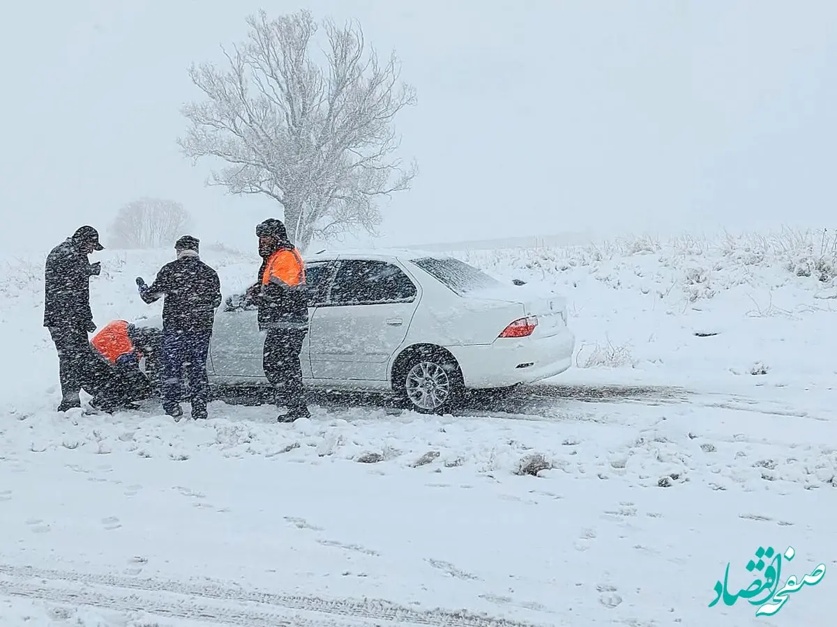 اصفهانی ها بخوانید؛ بارش برف و کولاک در استان اصفهان شدت می‌گیرد