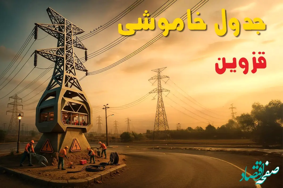 جدول خاموشی برق قزوین فردا دوشنبه ۱۲ خرداد ۱۴۰۴ + ساعت قطع برق استان قزوین دوشنبه ۱۲ خرداد