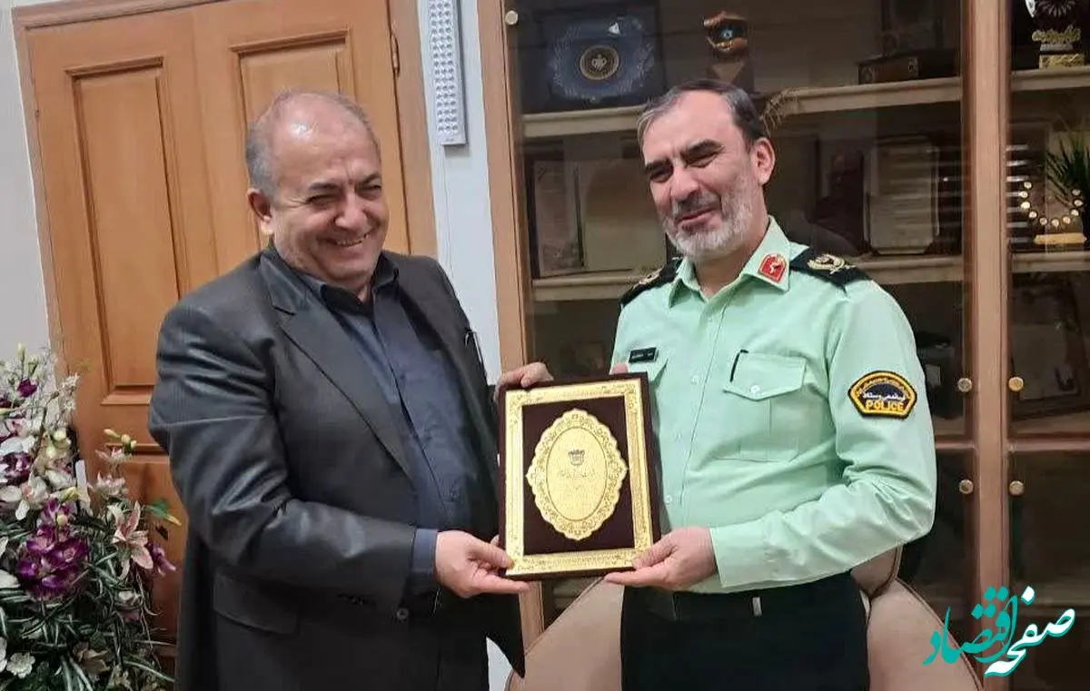 قدردانی مدیرعامل ذوب آهن از فرمانده نیروی انتظامی استان اصفهان