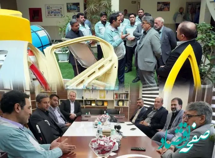 بازدید مدیر حراست گروه فولاد مبارکه و هیات همراه از شرکت ورق خودرو چهارمحال و بختیاری