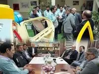 بازدید مدیر حراست گروه فولاد مبارکه و هیات همراه از شرکت ورق خودرو چهارمحال و بختیاری