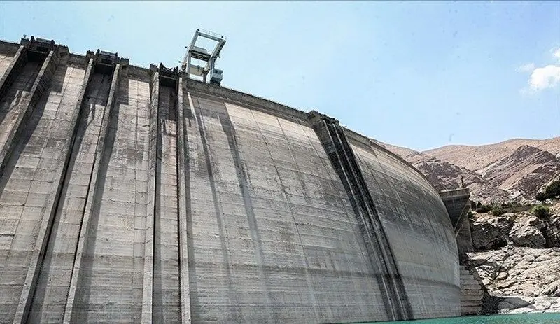 آخرین وضعیت سد کرج امروز چهارشنبه ۶ اسفند ۱۴۰۴ | سد کرج زنده شد؟ 