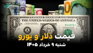 جدول قیمت انواع ارز آزاد امروز شنبه ۹ خرداد ۱۴۰۵ | دلار آزاد چند؟ 