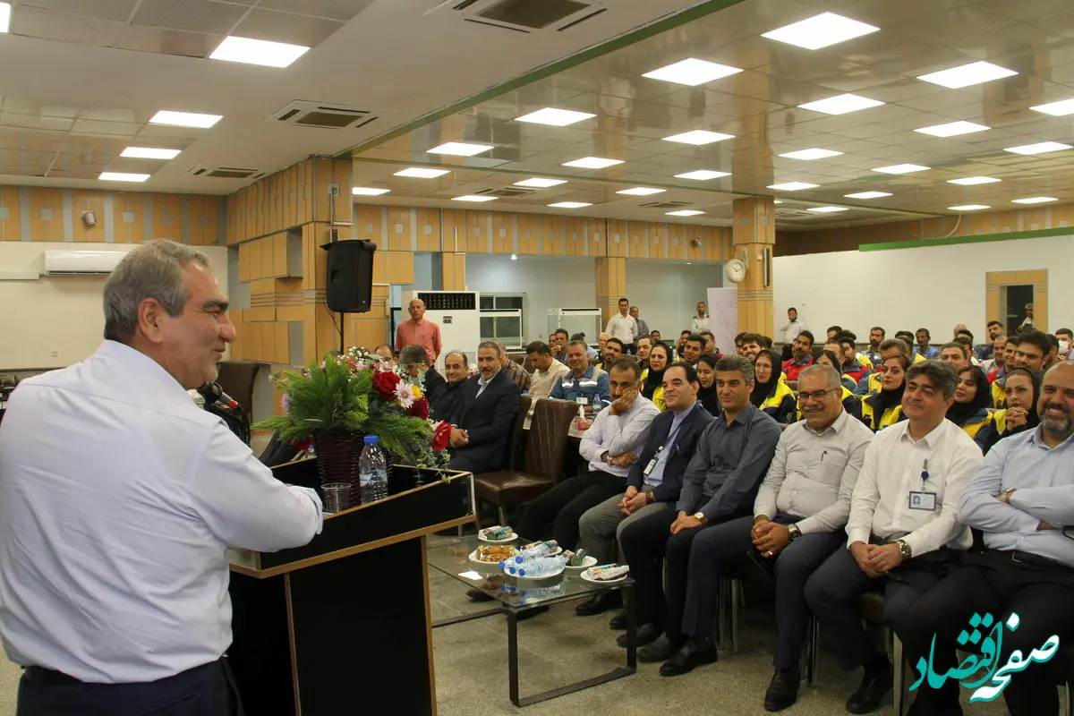 آئین گرامیداشت روز ایمنی و آتش نشانی در پتروشیمی کارون