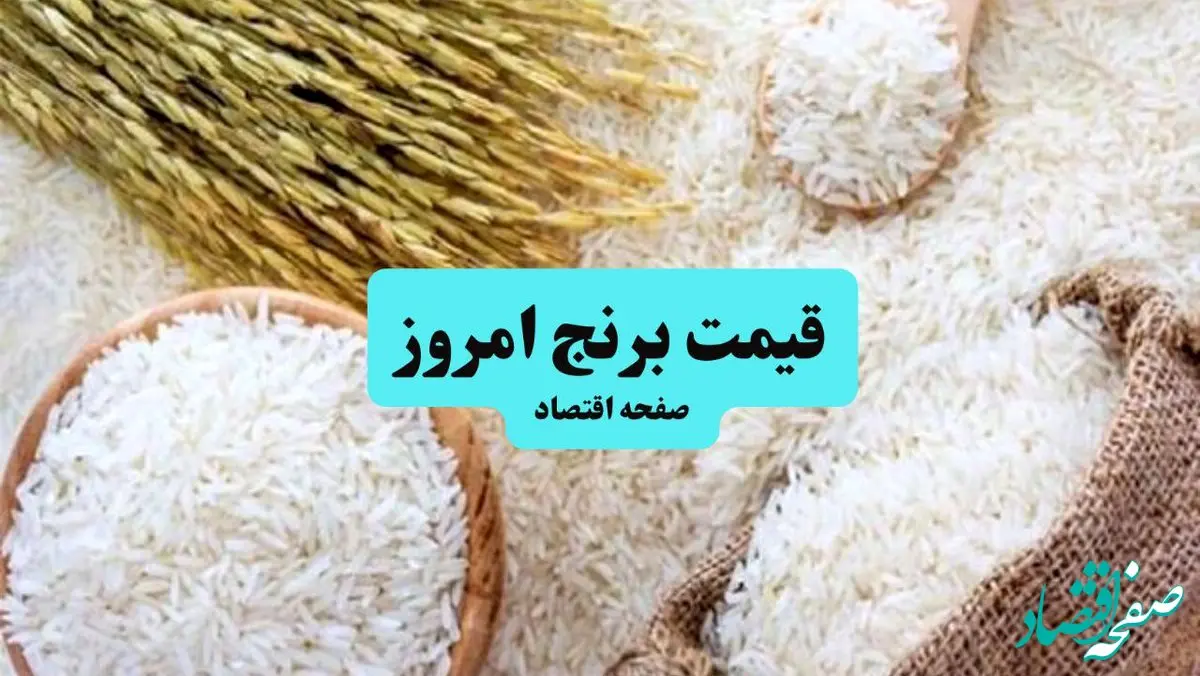 اعلام قیمت انواع برنج ایرانی امروز شنبه امروز ۷ تیر ۱۴۰۴ | برنج برنج ایرانی طارم هاشمی امروز چند؟