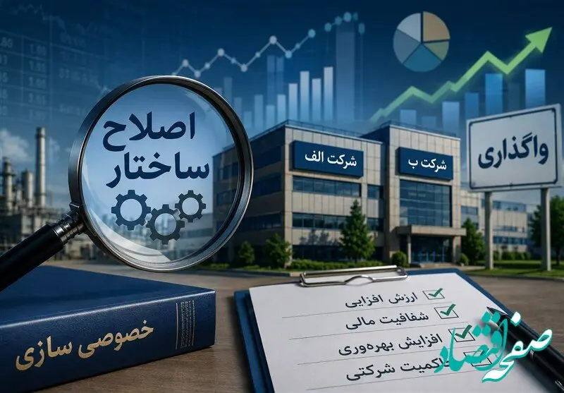 دو شرکت دولتی در مسیر اصلاح ساختار