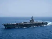 حادثه هنگام فرود هواپیما روی ناو آمریکایی