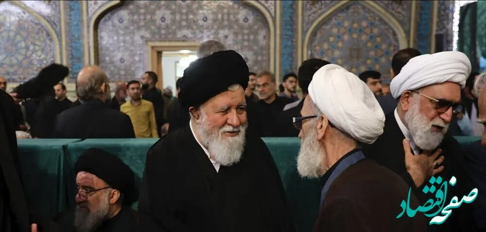 عکس / احمد علم الهدی، عزادار شهادت دامادش سید ابراهیم رئیسی 