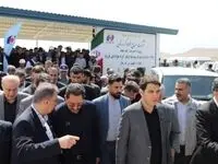 بازدید وزیر صنعت، معدن و تجارت از پروژه عظیم فولادسازی و نورد پیوسته ورق گرم قروه با مدیریت اجرایی ایریتک
