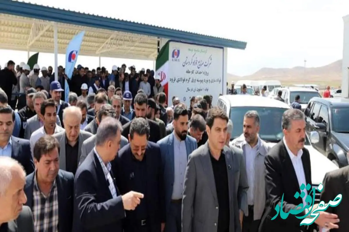 بازدید وزیر صنعت، معدن و تجارت از پروژه عظیم فولادسازی و نورد پیوسته ورق گرم قروه با مدیریت اجرایی ایریتک