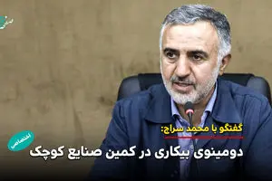 دومینوی بیکاری در کمین صنایع کوچک /دولت ریسک حمایت را بپذیرد