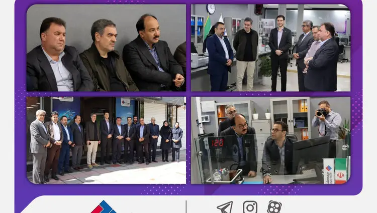 بازدید رئیس‌کل بیمه مرکزی از شعبه اراک بیمه ملت