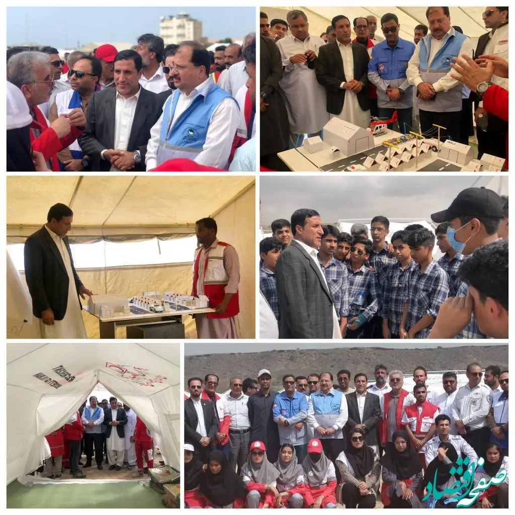 مانور سونامی اقیانوس هند ۲۰۲۵ با حضور اعضای ستاد بحران شهرستان و دستگاه‌های اجرایی و امدادی برگزار شد