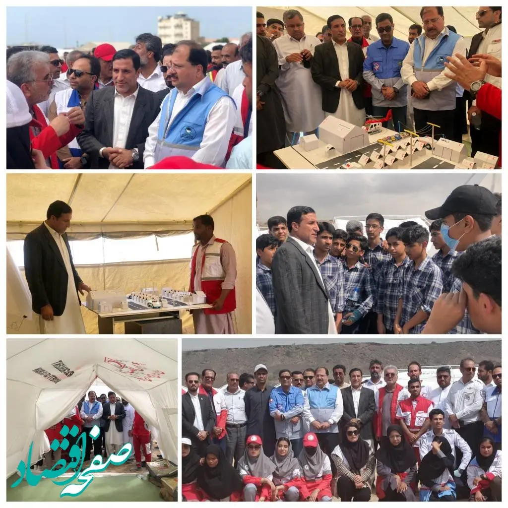 مانور سونامی اقیانوس هند ۲۰۲۵ با حضور اعضای ستاد بحران شهرستان و دستگاه‌های اجرایی و امدادی برگزار شد