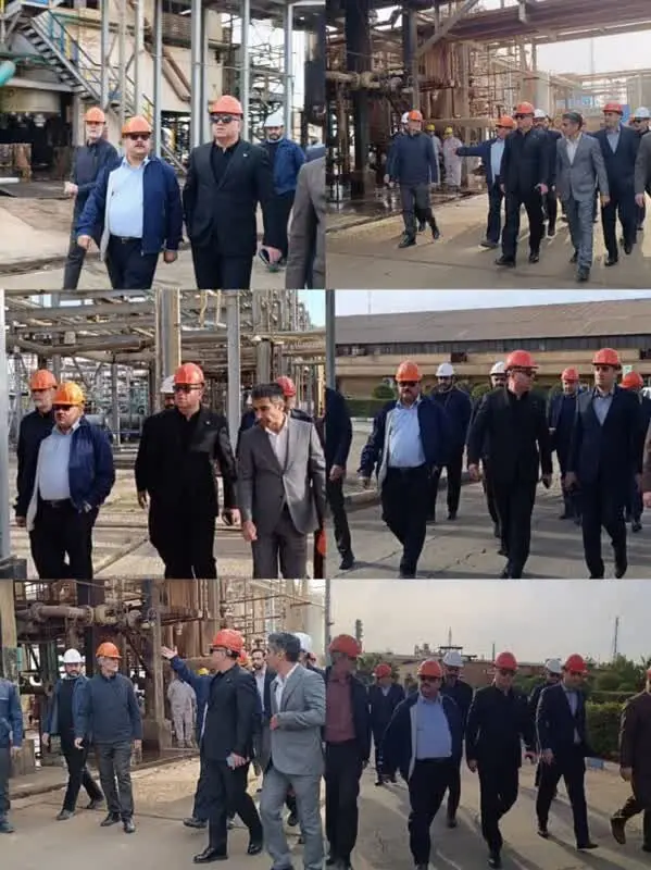 امیدواری پهلوانی به آینده پتروشیمی آبادان/بازدید مدیرعامل تاپیکو از پتروشیمی آبادان با تاکید بر  حل چالش‌ها